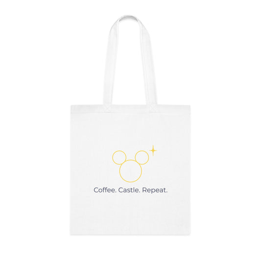 Cotton Tote - Coffee. Castle. Repeat.
