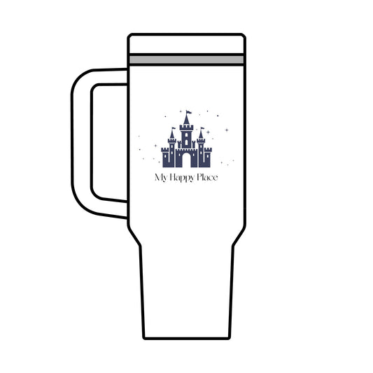 40oz Maxi Cup - My Happy Place