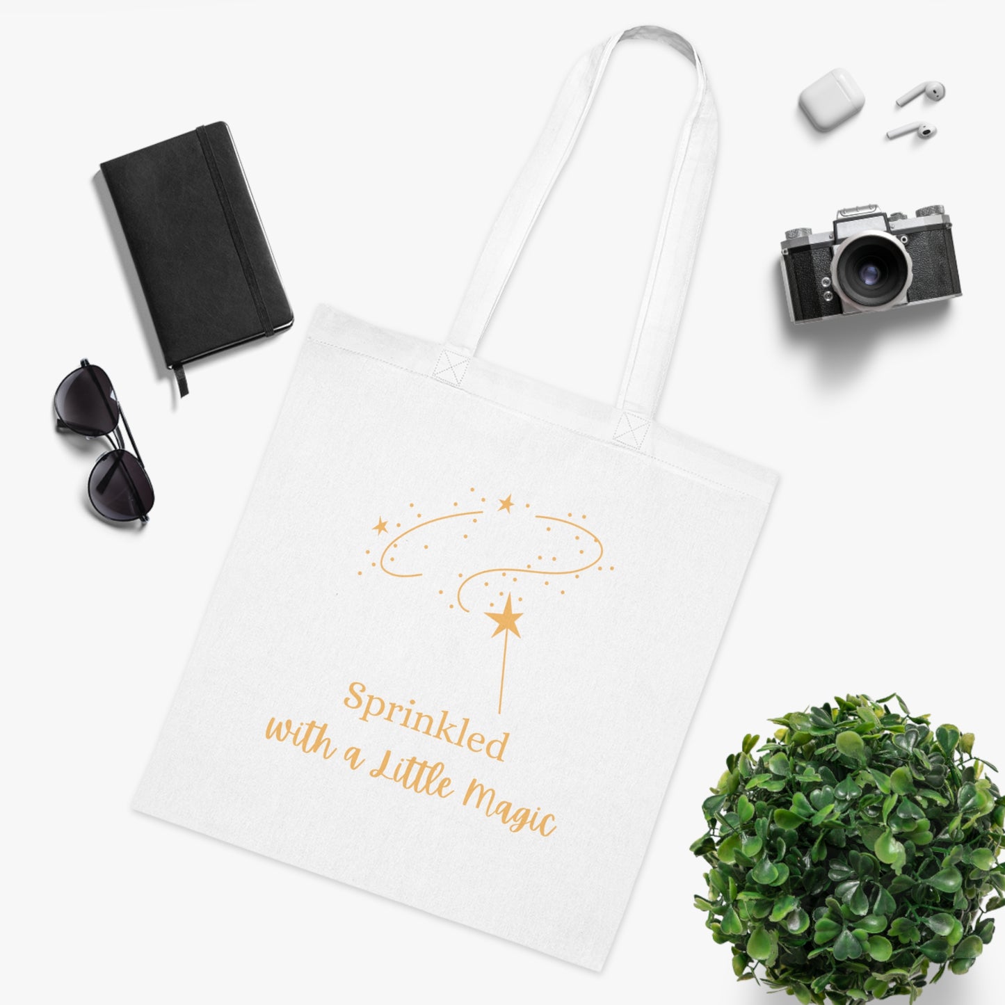 Cotton Tote - Sprinkled With a Little Magic