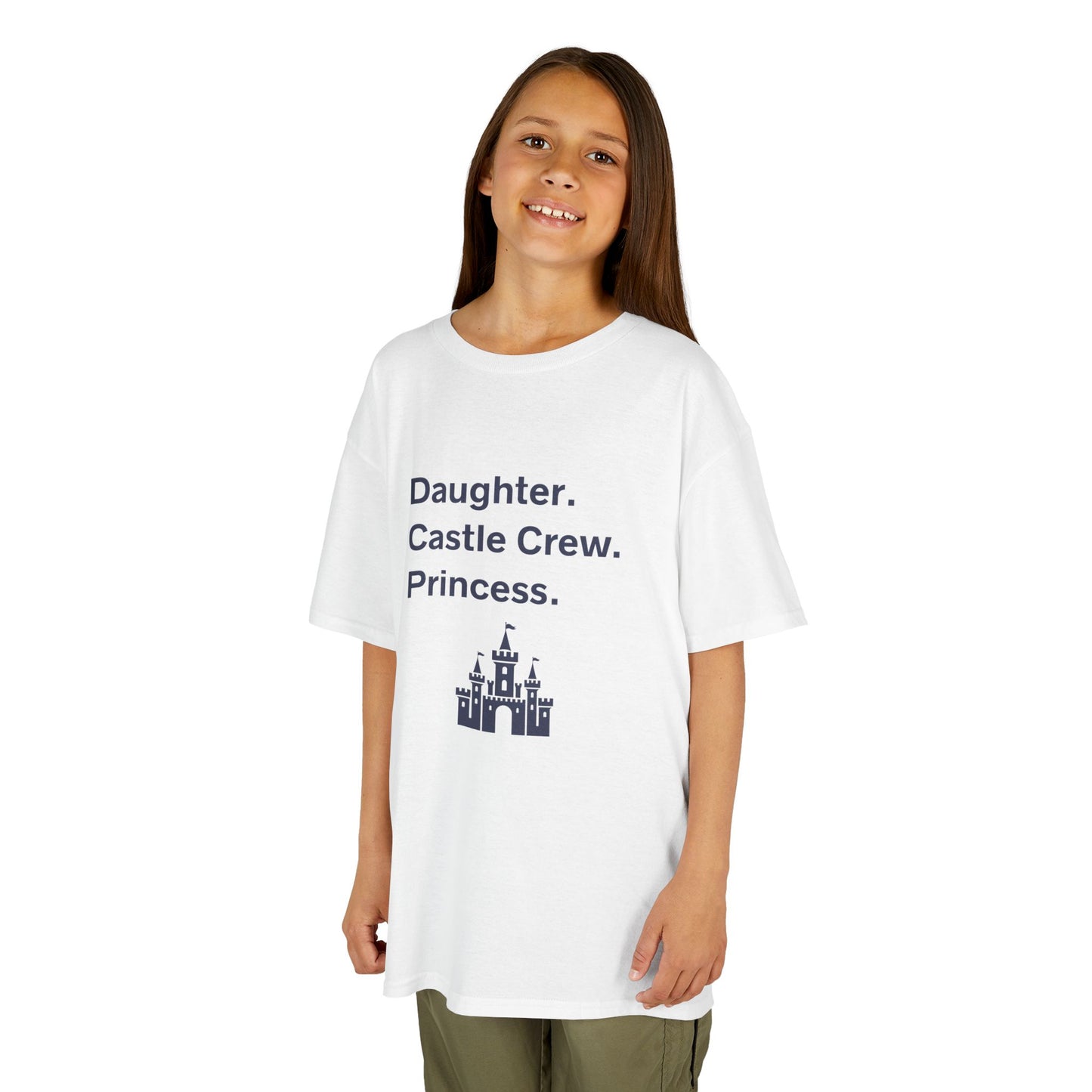 Heavy Cotton Tee - Daughter Castle Crew Princess