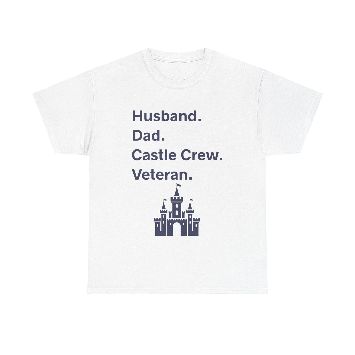 Heavy Cotton Tee - Dad Castle Crew Veteran