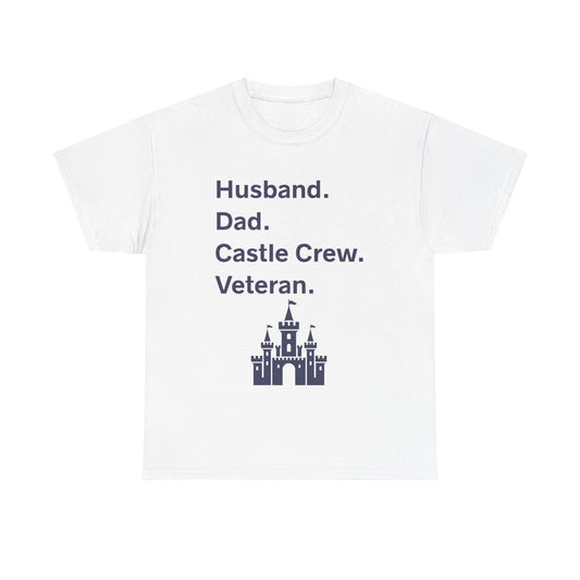 Heavy Cotton Tee - Dad Castle Crew Veteran