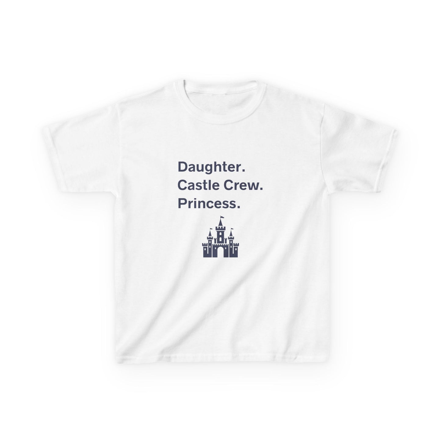 Heavy Cotton Tee - Daughter Castle Crew Princess