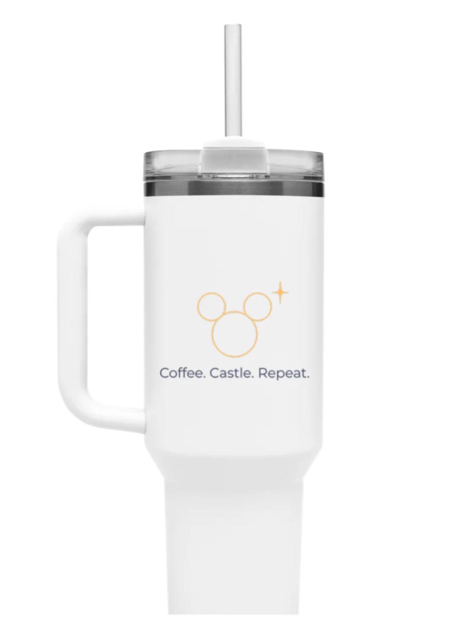 40oz Maxi Cup - Coffee. Castle. Repeat.