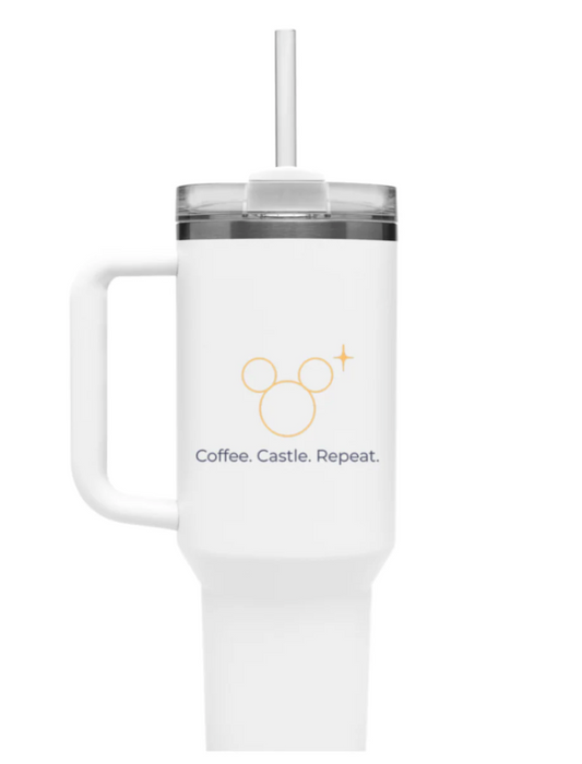 40oz Maxi Cup - Coffee. Castle. Repeat.