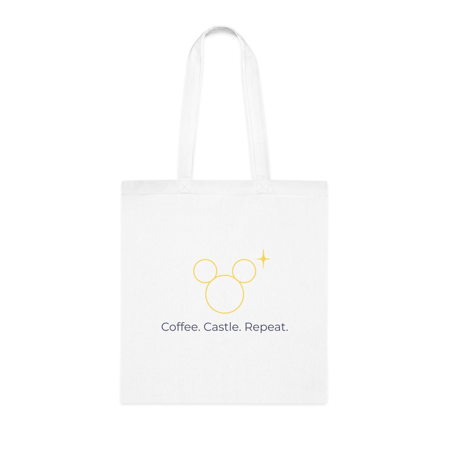 Cotton Tote - Coffee. Castle. Repeat.