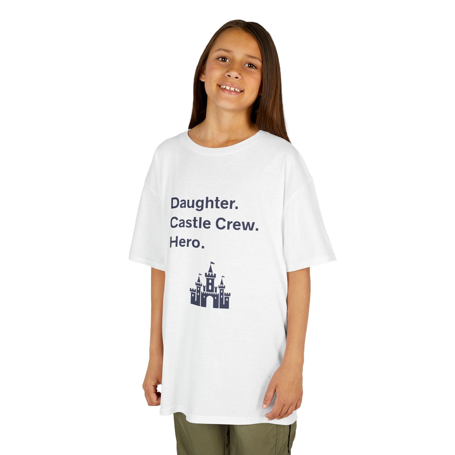 Heavy Cotton Tee - Daughter Castle Crew Hero